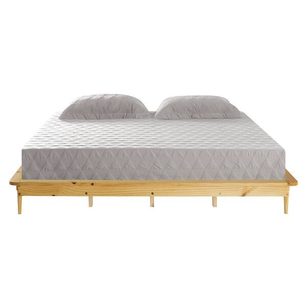 Shop Carson Carrington King Size Solid Wood Platform Bed Overstock 31518649