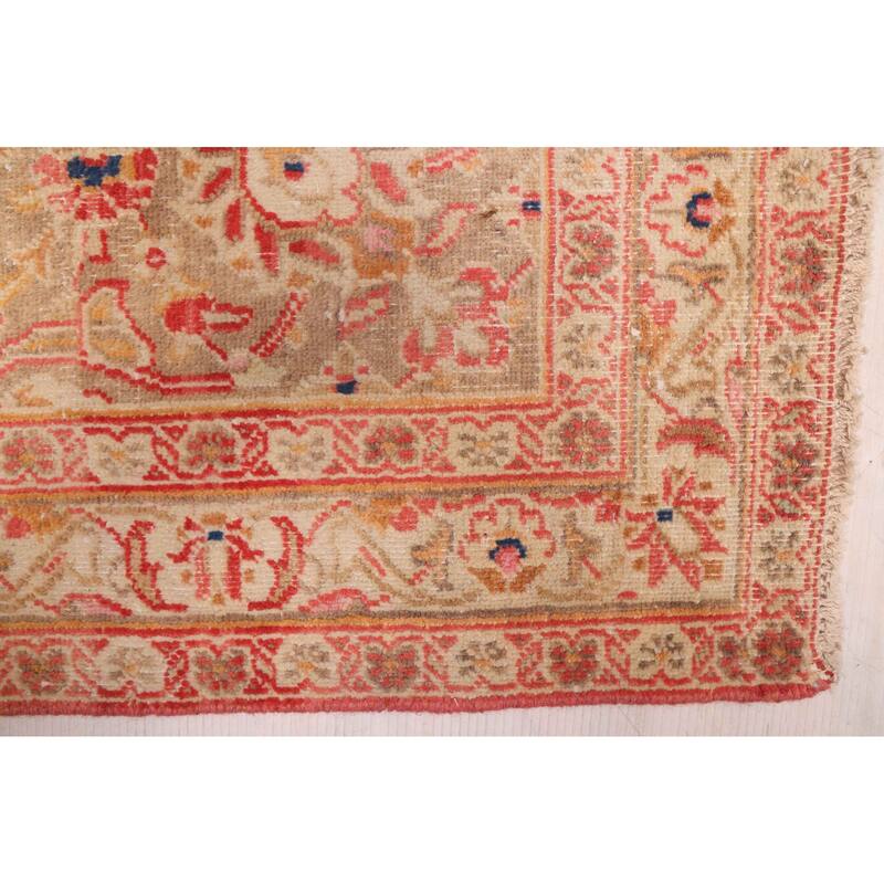 ECARPETGALLERY Hand-knotted Antalya Vintage Red Wool Rug - 9'6 x 12'8