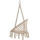 preview thumbnail 5 of 5, Swing Chair Handmade Macrame Swing Hammock Chair with Stand