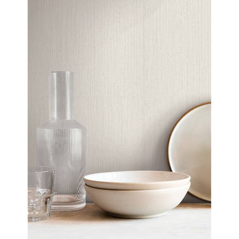 York Wallcoverings Shetland Cream Wallpaper