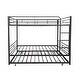 preview thumbnail 4 of 7, Separatable Metal Bunk Bed with Trundle