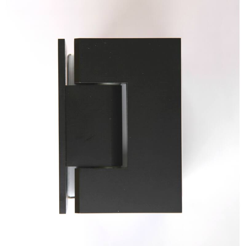 Glass Warehouse 78" x 41" x 43.5" Frameless 90 Degree Shower Enclosure - Wall Hinge