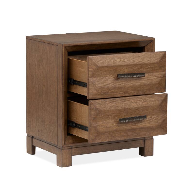 Magnussen Home Callisto Bourbon Brown Drawer Nightstand