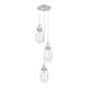 Option Striped Clear / Polished Nickel