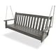 preview thumbnail 26 of 32, POLYWOOD Vineyard 60-inch Outdoor Swing
