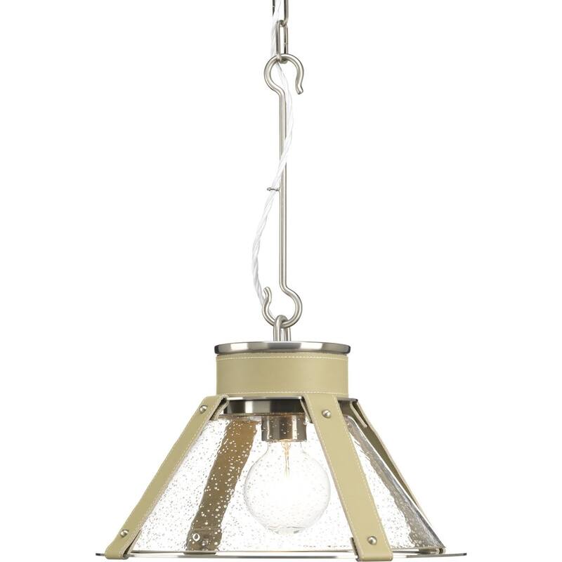 POINT DUME® Rockdance Collection Brushed Nickel Pendant - 15.75 in x 15.75 in x 10.125 in - 15.75 in x 15.75 in x 10.125 in