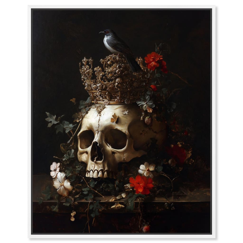 Skull's Legacy Canvas by Art Remedy