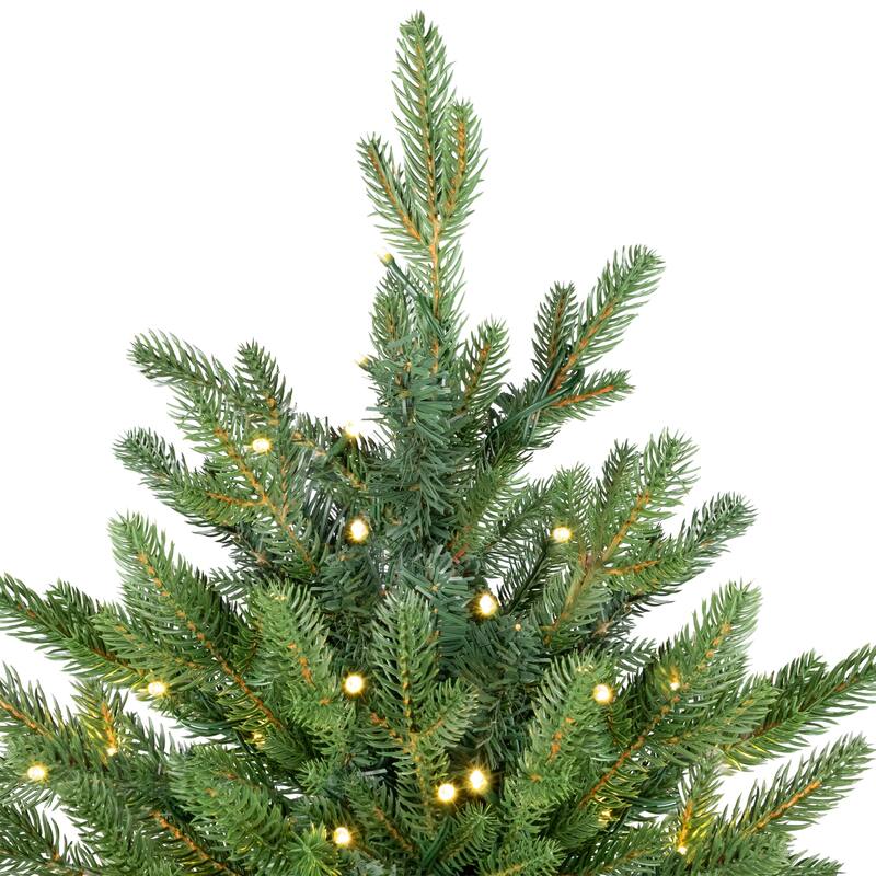 Real Touch™ Elite Pre-Lit Breckenridge Pine IPT Artificial Christmas Tree - 7' Dual Color LED - 7 Foot