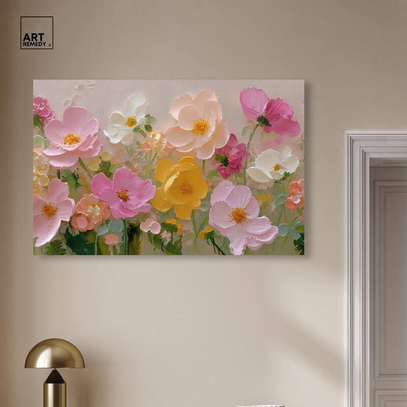 Expressed in Petals II Canvas by Art Remedy, Gallery Wrapped