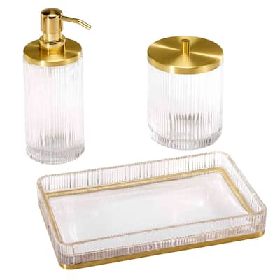Nicole Miller Louise 3-Piece Vanity Set
