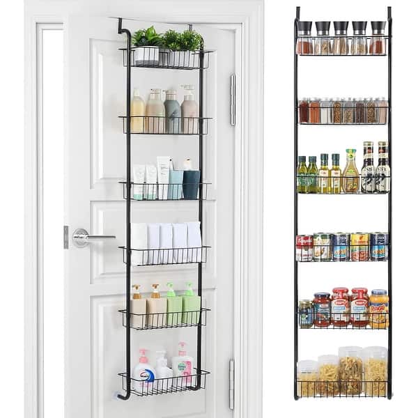 6Tier Over The Door Pantry Organizer Rack Bed Bath & Beyond 37176983