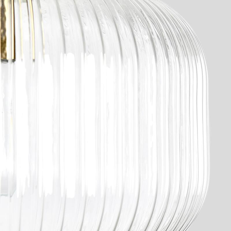 Corey 1-Light Glass Pendant by Kosas Home