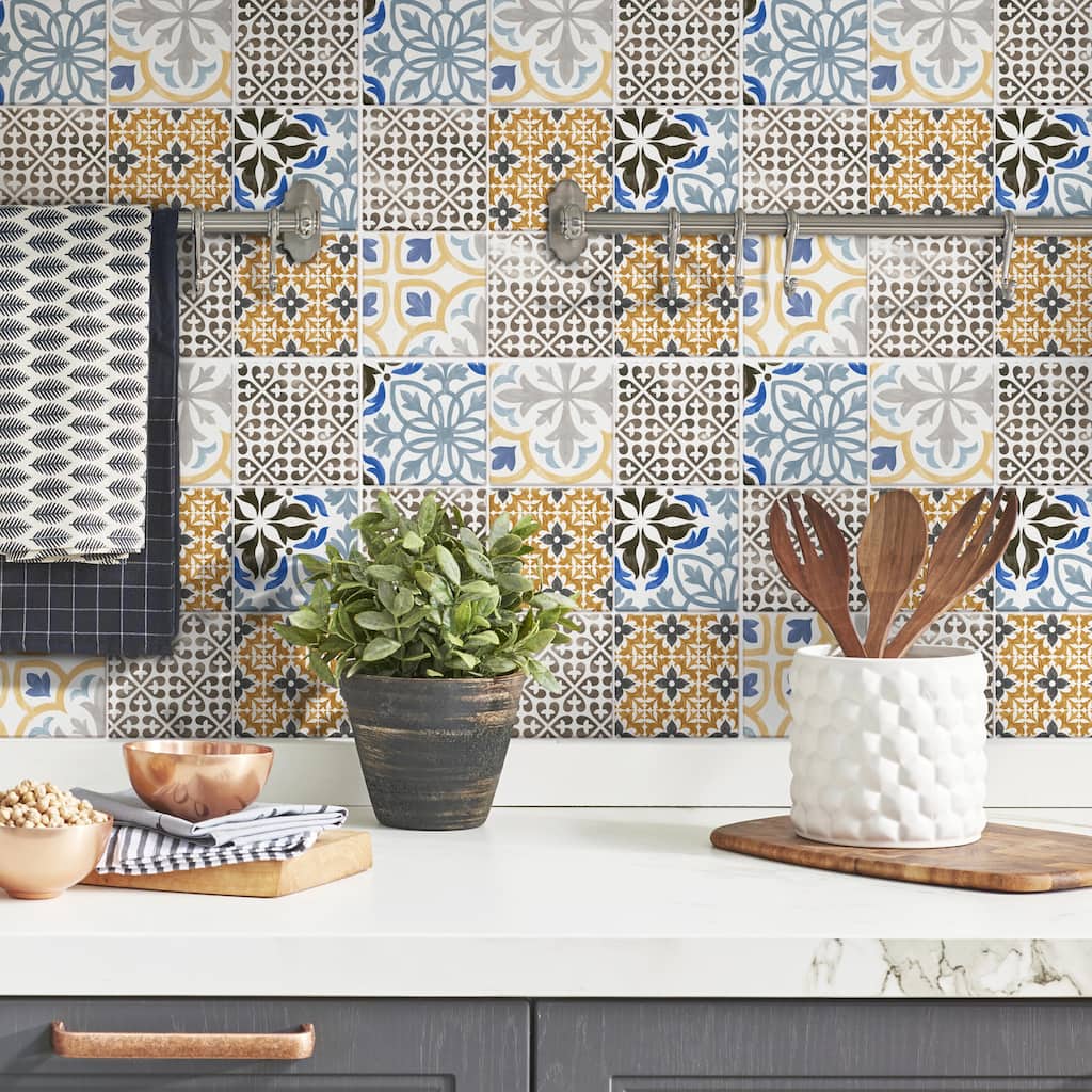 Merola Tile Porto 11-3/4" x 11-3/4" Porcelain Mosaic Floor and Wall Tile