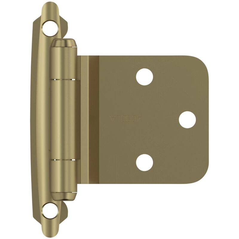 Amerock BP7630 Functional Hardware Variable Overlay Surface Mount - Golden Champagne - Golden Champagne