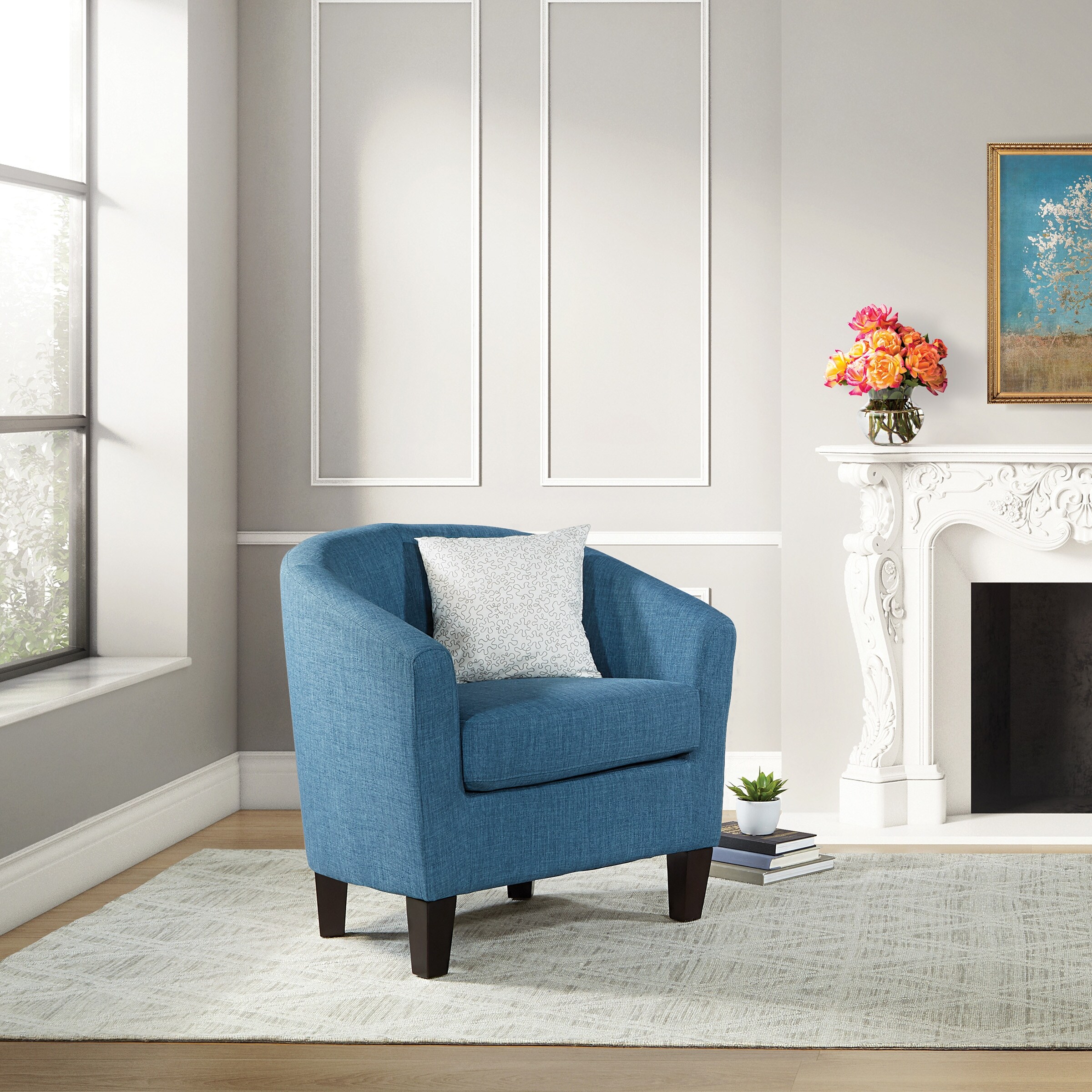 Light blue clearance tub chair