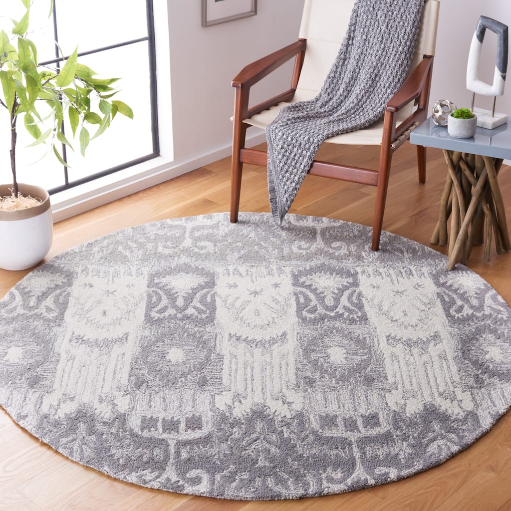 SAFAVIEH Handmade Ikat Riina Bohemian Wool Rug