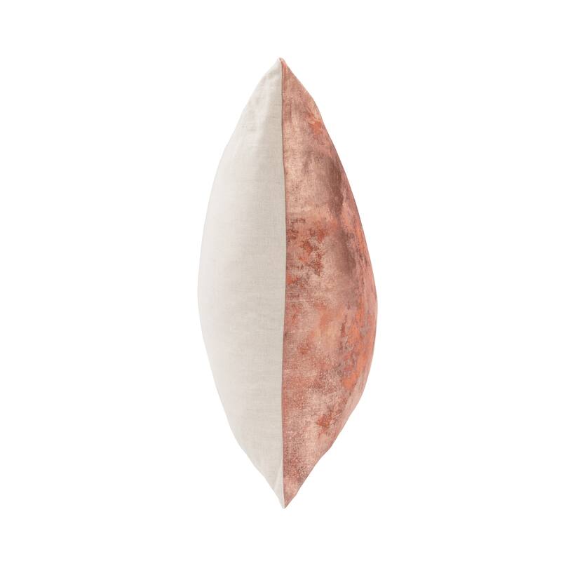 Villa by Classic Home Equilibrium 22x22 Linen Blend Throw Pillow