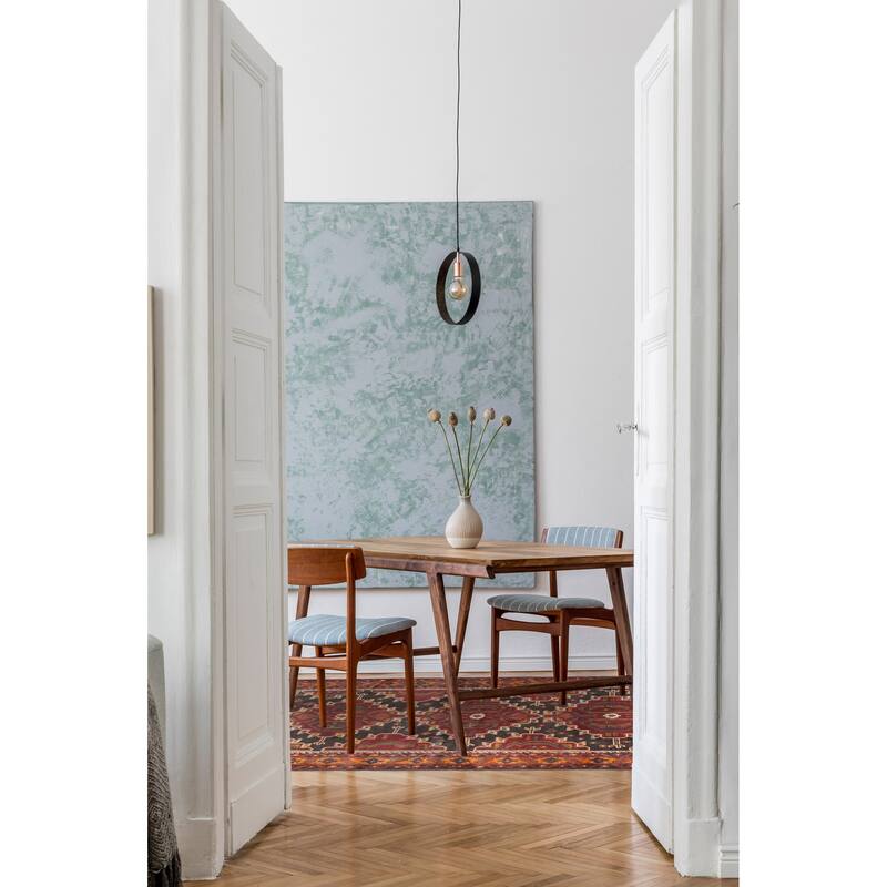 ECARPETGALLERY Hand-knotted Konya Anatolian Dark Copper Wool Rug - 3'8 x 9'3