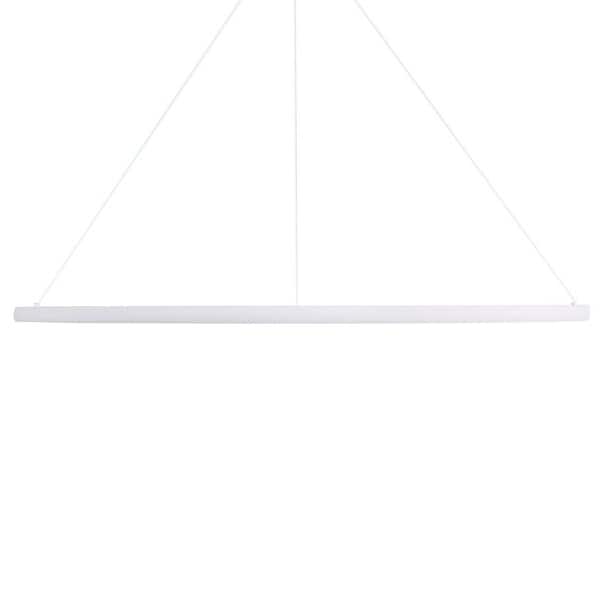 slide 2 of 5, Golden Lighting 5460-59 Veritas 59" Wide Ring Chandelier Sand White