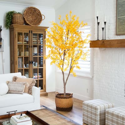 Maple Artificial Potted Tree - 8' - Unlit