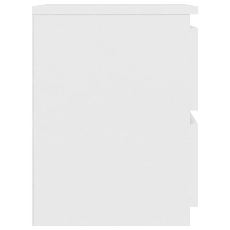 vidaXL Bedside Cabinet Engineered wood 11.8x11.8x15.7 in