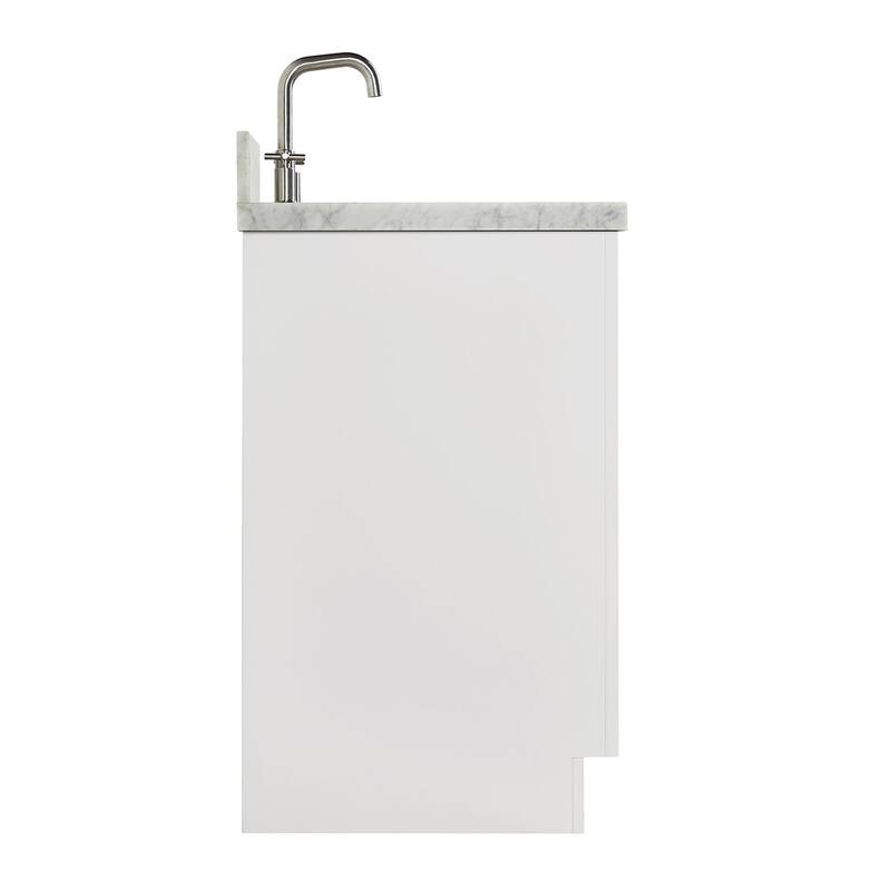 Ariel P49CWOVO Milan 49" Free Standing Single Basin Vanity Set with