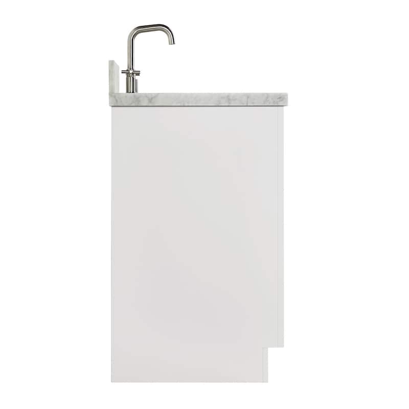 Ariel P49CWRVO Milan 49" Free Standing Single Basin Vanity Set with