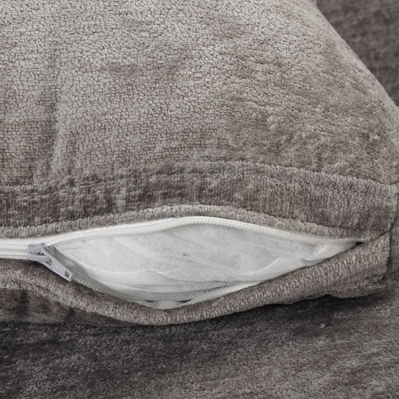 Lounge Chair Gray Upholstered Arm Chair Velvet Dining Chair Side Chair