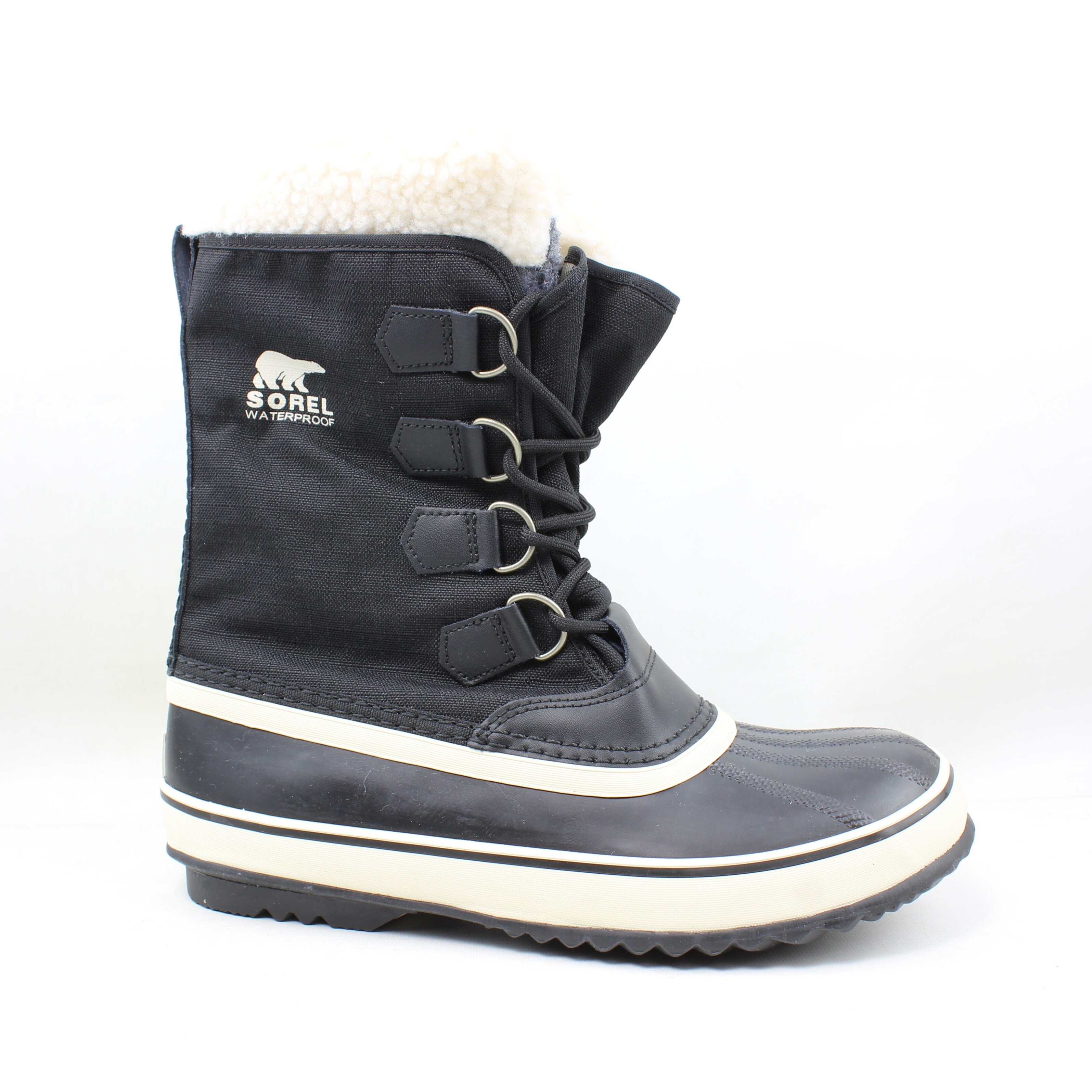 sorel snow boots black