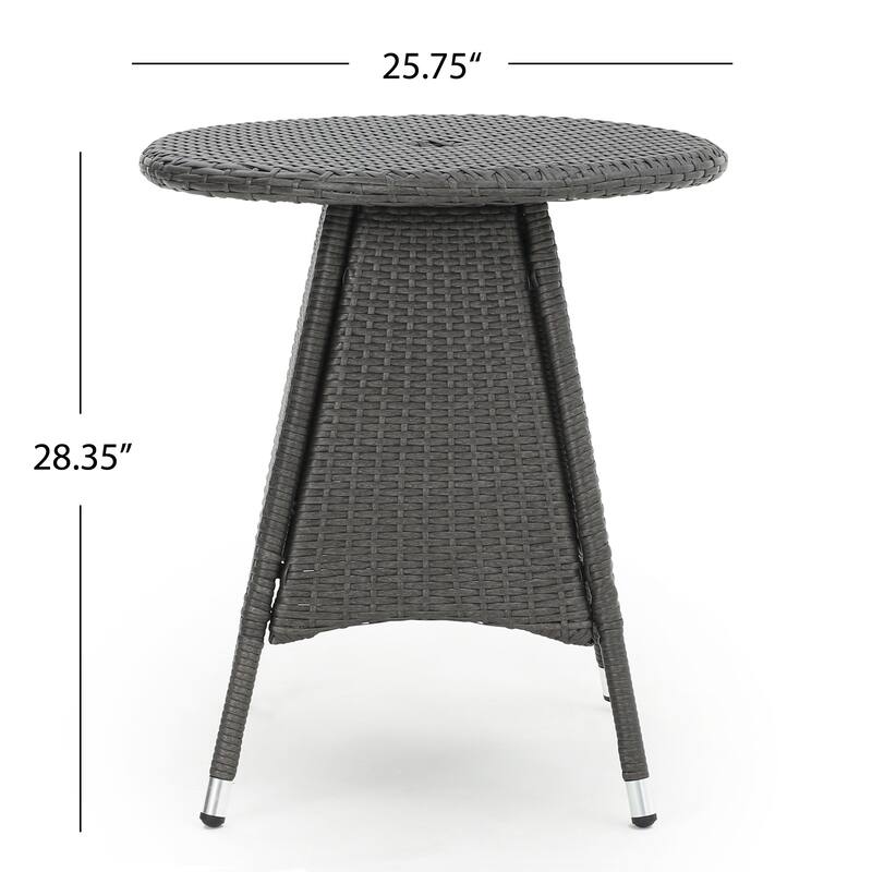 Outdoor Rattan Patio End Table