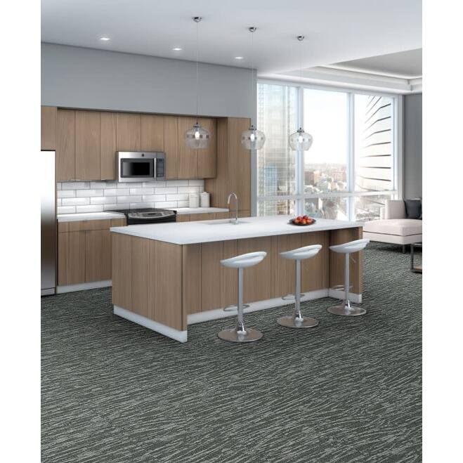 Shaw Philadelphia Commercial Tidewater 18" x 36" Glue Down Carpet Tile