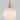 Milos Globe Gold Pendant Light Rod-Hung 1-Light
