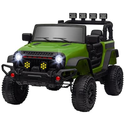Kids Ride-On Car SUV Design with 2 Motors and Shock-Absorbing Wheels Remote Control - 39.4" L x 24.8" W x 25.6" H