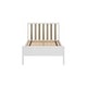 preview thumbnail 10 of 22, Max and Lily Scandinavian Twin-Size Bed with Slatted Headboard