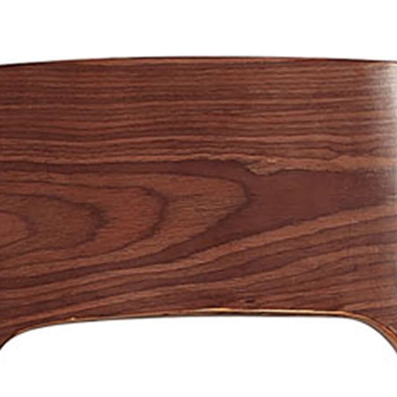 Contemporary Adjustable Swivel Barstool - Padded Seat & Back