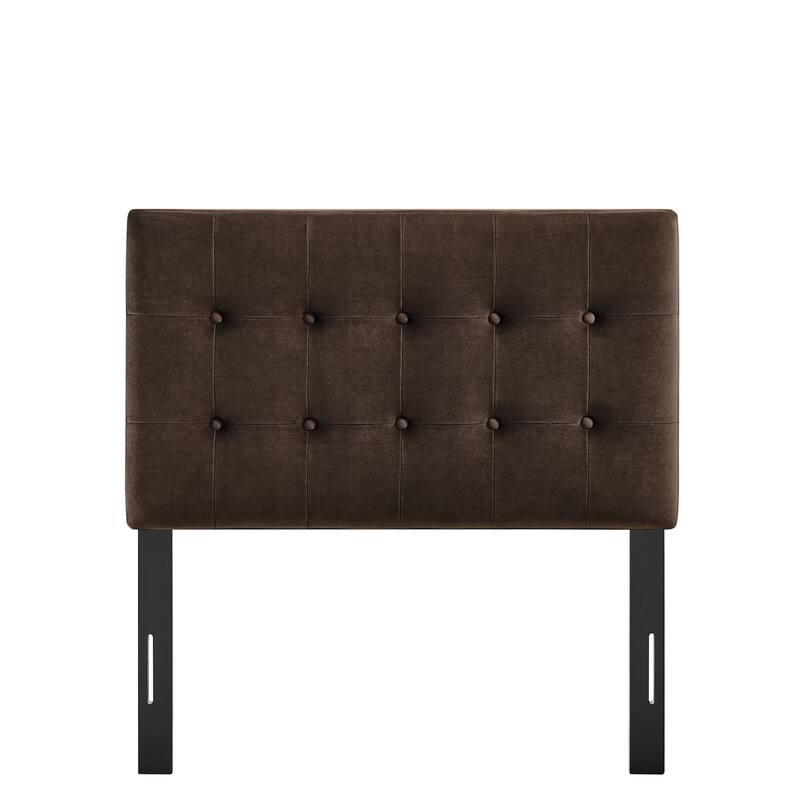 Emily Biscuit Tufted Performance Velvet Headboard