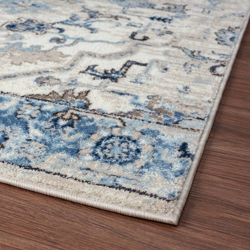 Luxe Weavers Oriental Distressed Area Rug, Indoor Carpet