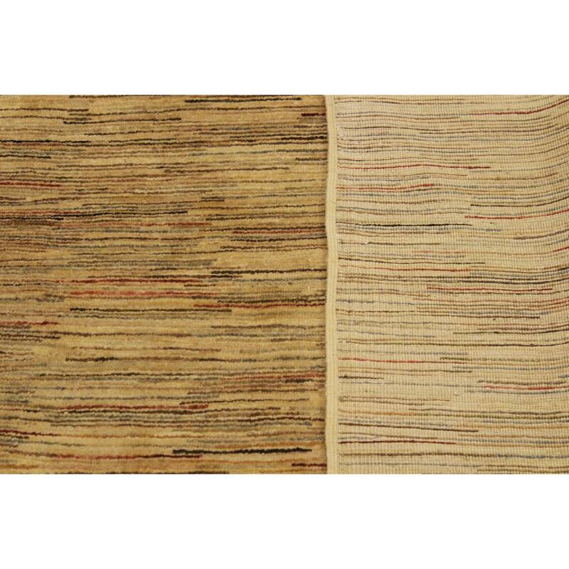 Boho Earthline Gabbeh Hand Knotted Wool Area Rug