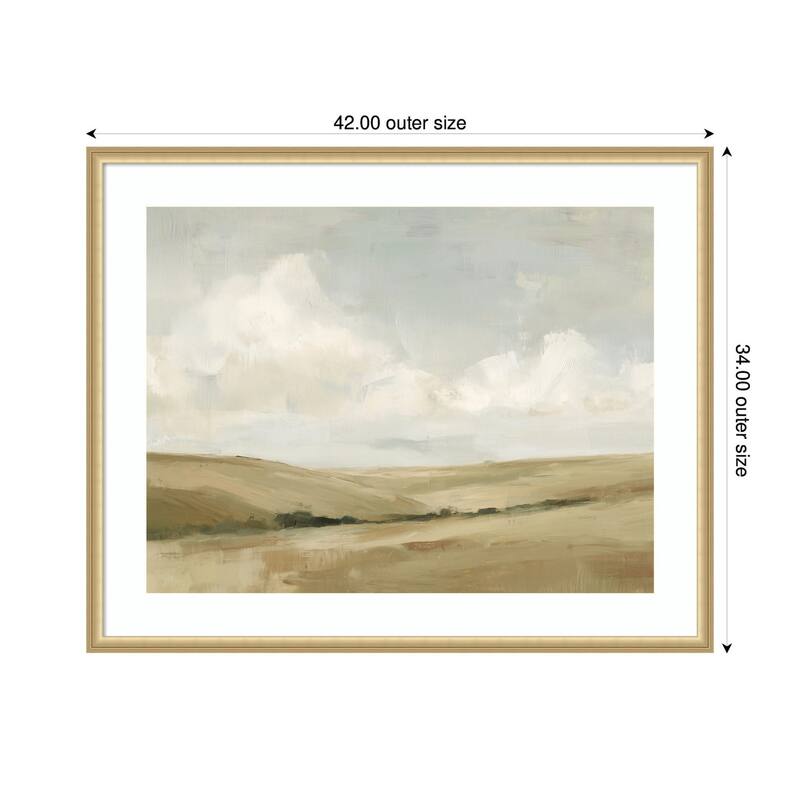 Kate and Laurel Whispering Meadows II by Amy Lighthall Framed Wall Art Print