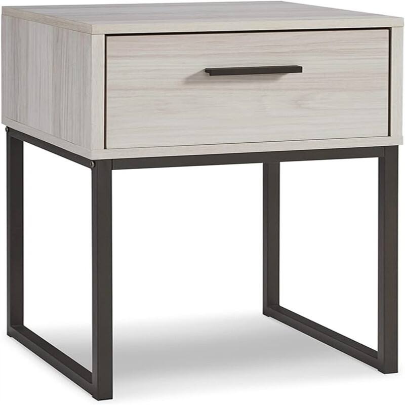 Socalle 1 Drawer Nightstand - Whitewash