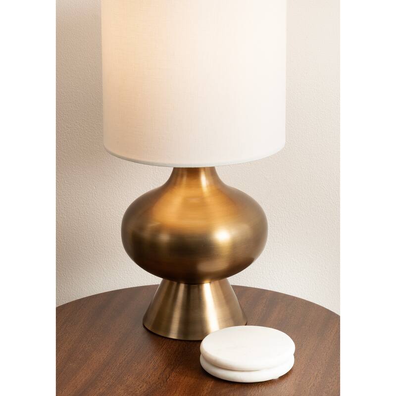 Kate and Laurel Bahira Tabletop Lamp - 8x8x17