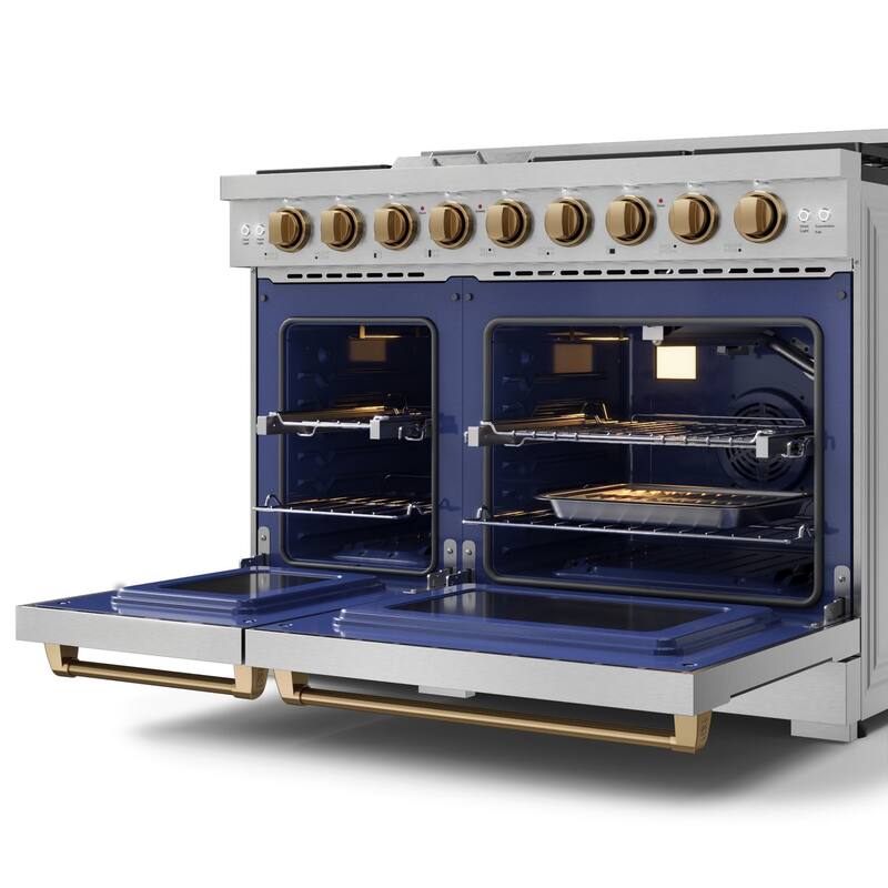 Thor Kitchen RSG48ELP Gordon Ramsay 6.8 Cu. Ft. Free Standing Gas