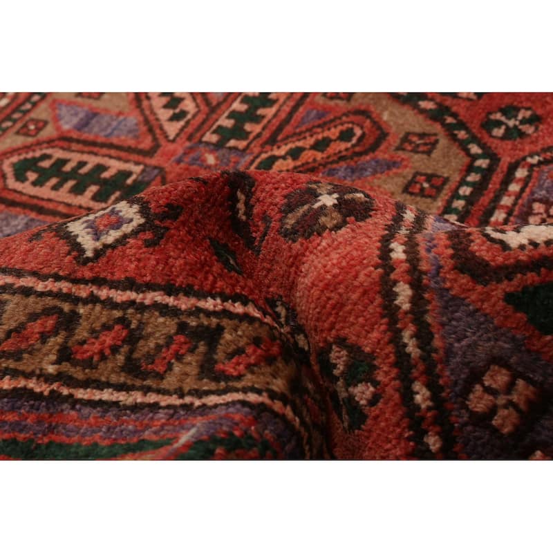 ECARPETGALLERY Hand-knotted Konya Anatolian Red Wool Rug - 3'8 x 9'10