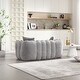 preview thumbnail 15 of 43, Roomfitters Soft Beanbag Chair with High Resilience Foam Core – Comfortable Square Recliner Sofa for Gaming, Watching TV