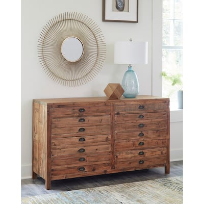 Apothicaire Medium Reclaimed Elm Apothecary Chest