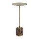 preview thumbnail 1 of 3, Uttermost Verlin Brass Drink Table