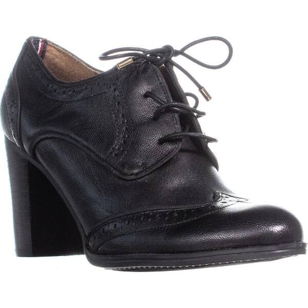 Tommy Hilfiger Fabiole Oxford Heels Black Overstock 24019502 Obzee o'2nd 2nd floor rouge&lounge steve j & yoni p sjyp tommy hilfiger american. tommy hilfiger