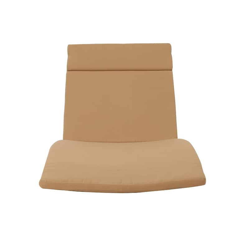Salem Outdoor Chaise Lounge Cushion by Christopher Knight Home
