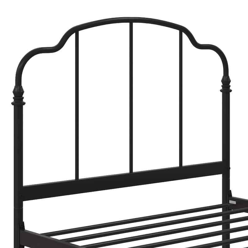 RealRooms Camie Adjustable Height Metal Bed Frame
