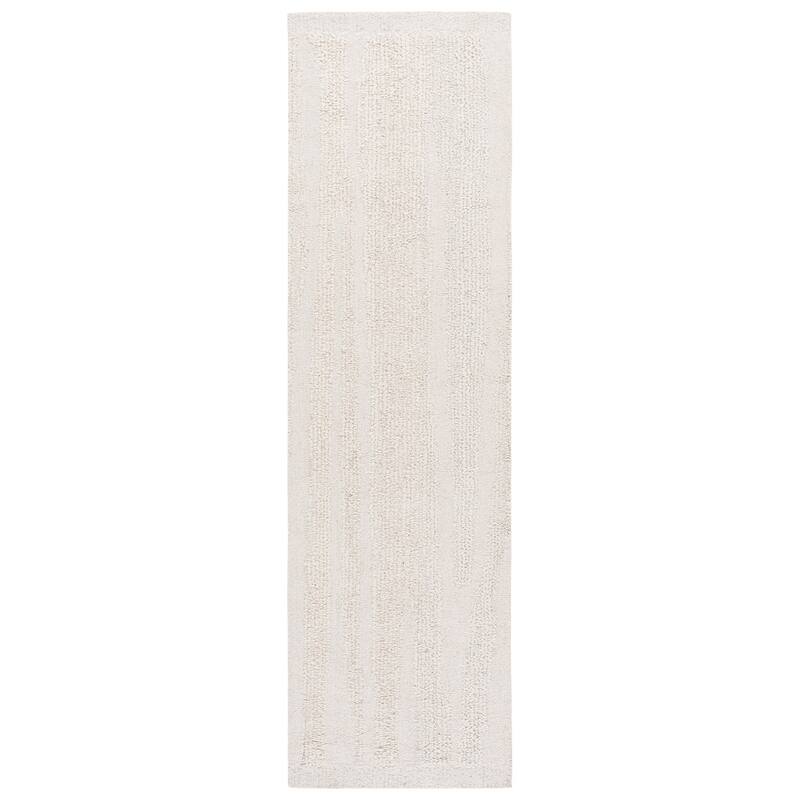 SAFAVIEH Handmade Natura Liidia Transitional Wool Rug - Ivory/Beige - 2'3" x 8' Runner